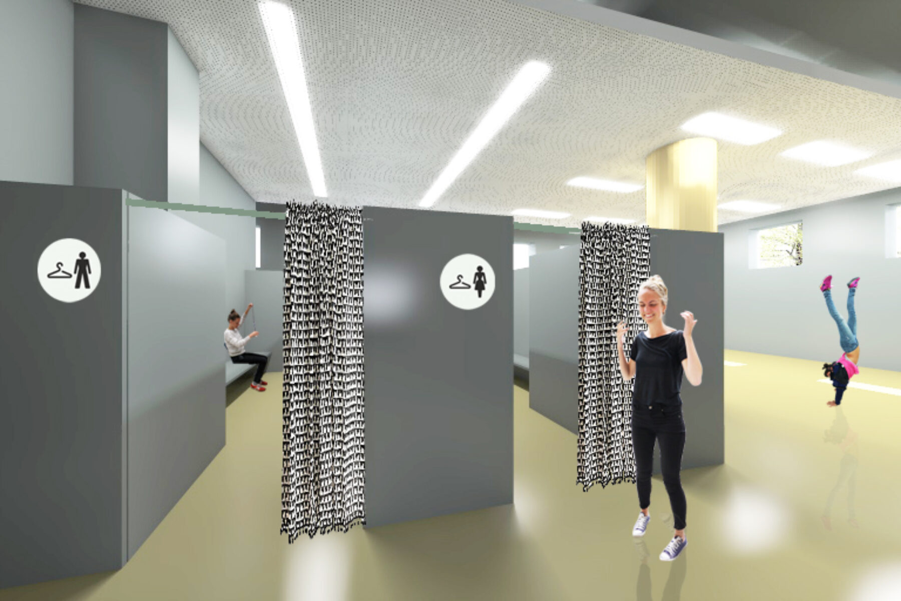 1.acces salle de rythmique