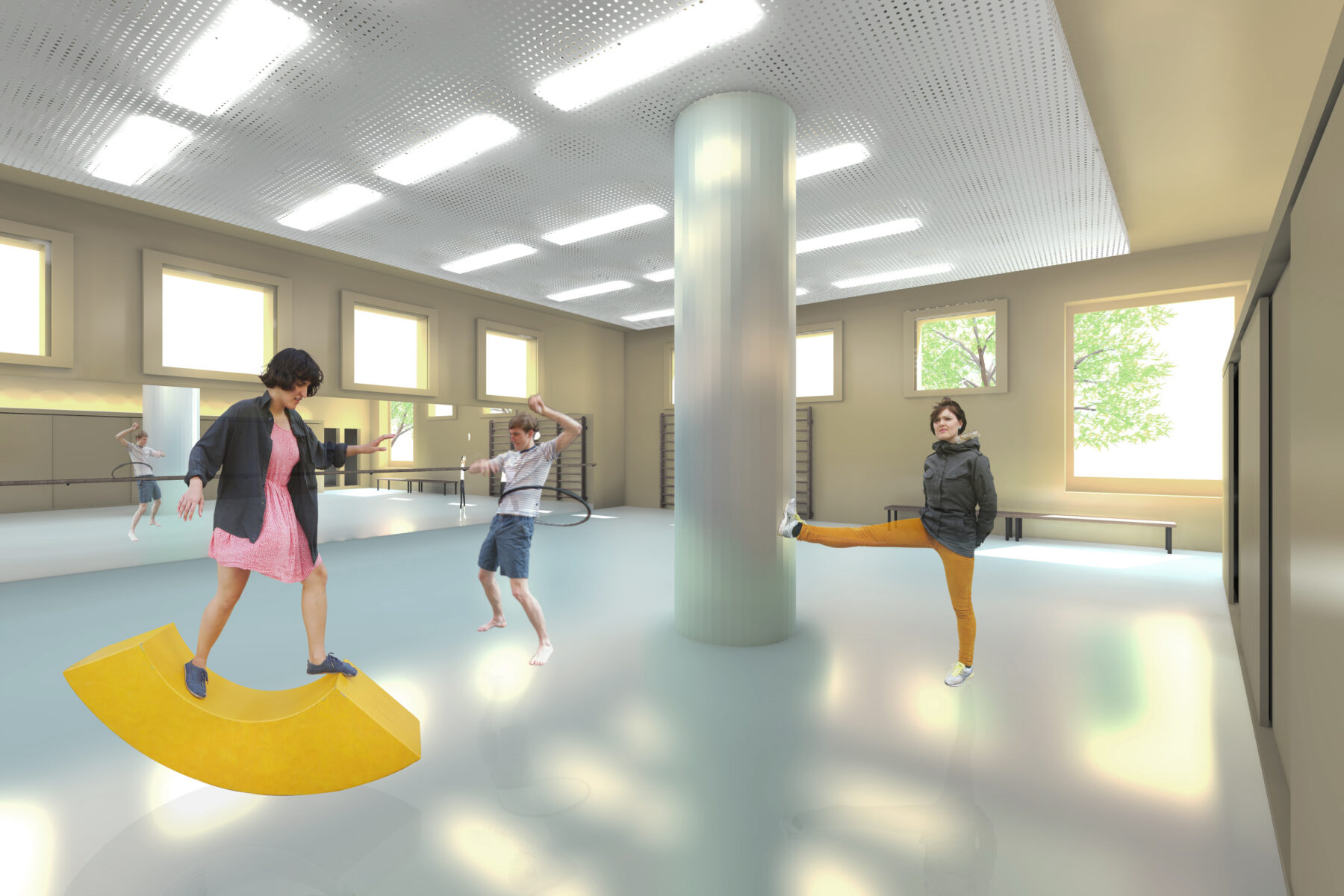 7.SALLE DE GYM PLUS GRANDE